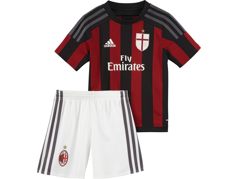 AC Milan Adidas fotbalový dres