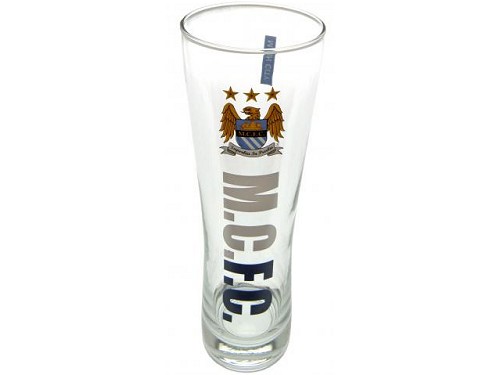 Manchester City pivní sklenice