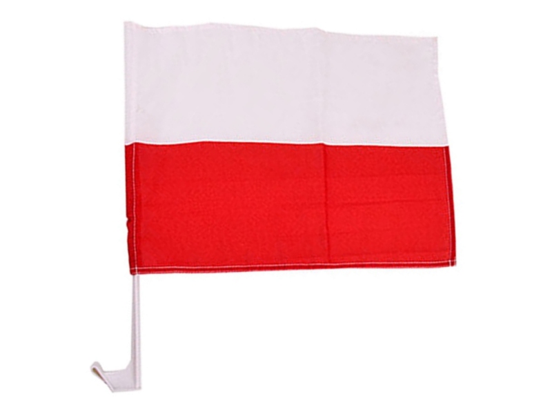 auto vlajka Polsko 