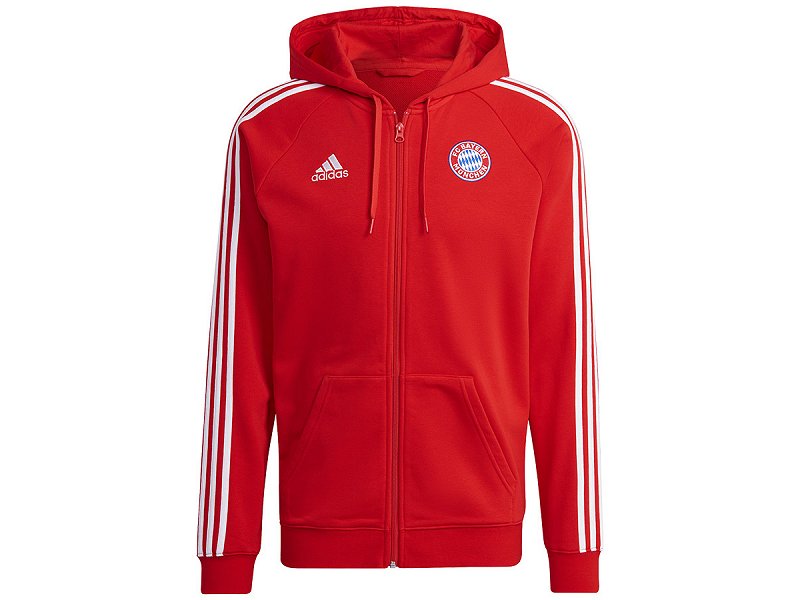 : Bayern Mnichov Adidas mikina s kapucí
