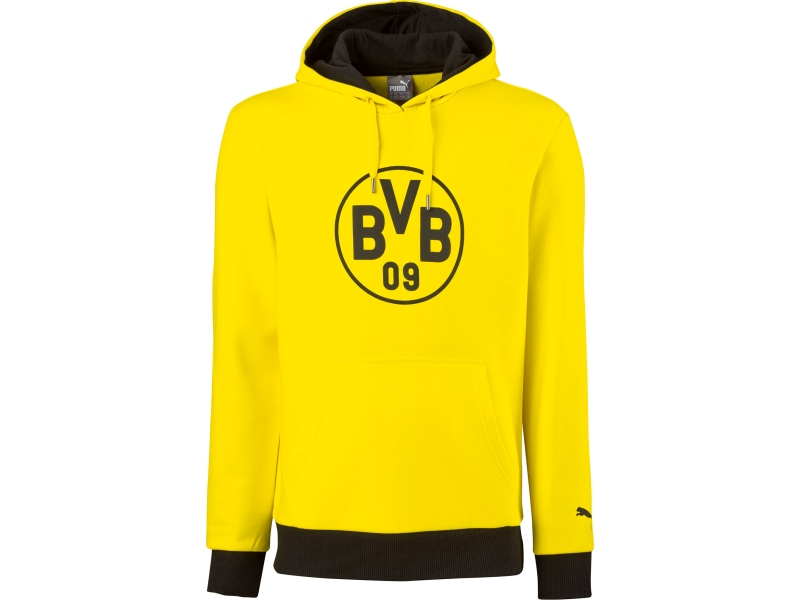 Borussia Dortmund Puma dětská mikina s kapucí