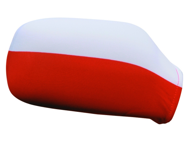 auto zrcadlo vlajky Polsko 