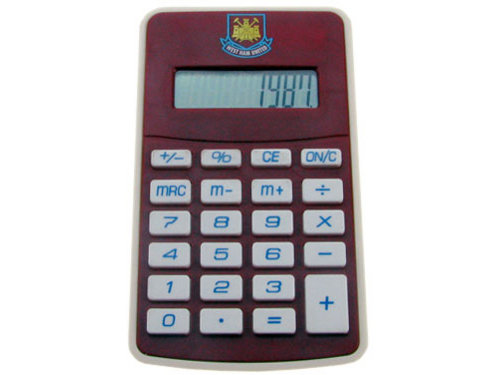 West Ham United kalkulačka