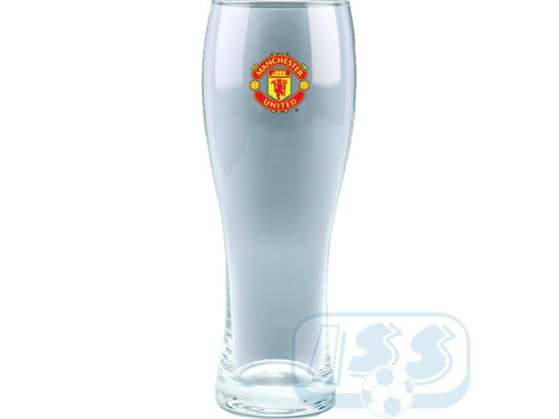 Manchester United pivní sklenice