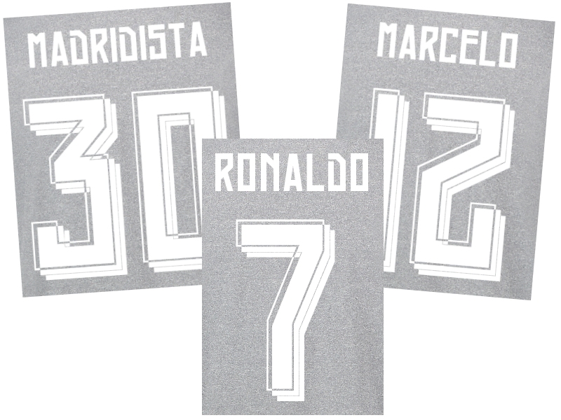 Real Madrid tisk na tričku