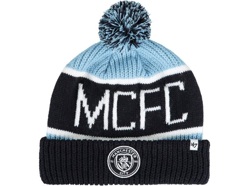 Manchester City zimní čepice