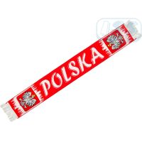 SZPOL50: Polsko - tkáná šála
