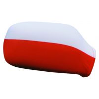 XPOL23: Polsko - auto zrcadlo vlajky